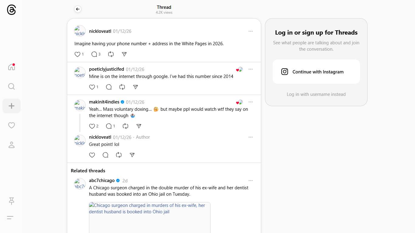 Imagine having your phone number + address in the White Pages in 2026.